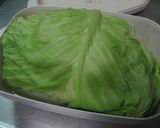 ロールキャベツ（鍋に窮屈詰め込み作り）作り方3写真