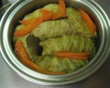 ロールキャベツ（鍋に窮屈詰め込み作り）作り方12写真