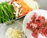 【冷蔵庫掃除】チンジャオロース的炒めもの作り方1写真