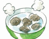 しいたけとひじきと大豆の煮物作り方1写真