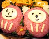 合格祈願！だるまコアラで受験応援キャラ弁作り方6写真