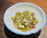 かち栗を使ったフランス栗あんパン作り方1写真