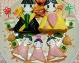 ひな祭り☆ワンプレートお雛様♪お弁当にも作り方18写真