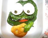 キャラ弁☆バムとケロより＊ケロちゃん＊作り方7写真