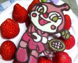 バースディケーキにチョコレートプレート☆作り方9写真