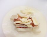 餃子の皮が余ったら、ピザ風餃子！！作り方3写真
