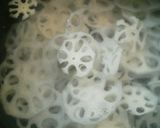 まろやか☆はちみつ入り甘酢れんこん作り方1写真
