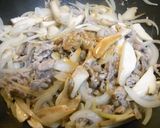 エリンギ＆豚肉✿味噌マヨポン酢炒め✿作り方7写真