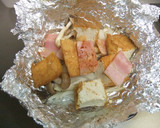 厚揚げときのこのホイル焼き作り方4写真