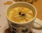 切干大根リメイク→電子レンジで茶碗蒸し作り方4写真