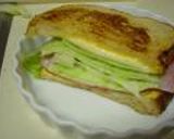 アメリカンなチーズのホットサンド作り方6写真