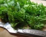 わさび菜の塩麹オリーブオイルソテー作り方1写真