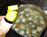おかずスープ〜鶏だんこの春雨スープ‼作り方5写真
