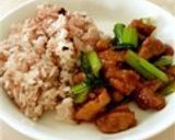 小松菜と鶏挽肉の炒め物作り方15写真