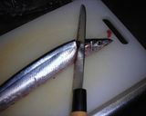 さんまの血合い骨を取ってみた!作り方2写真