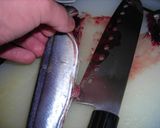 さんまの血合い骨を取ってみた!作り方4写真