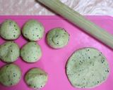 黒ゴマ黒糖きなこあんぱん作り方4写真