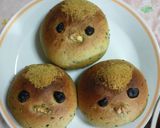黒ゴマ黒糖きなこあんぱん作り方8写真