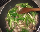 ひき肉とピーマン、キムチの炒め物作り方2写真