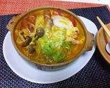 うどんdeイタリアン！トマト鍋焼き作り方4写真