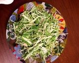 ホタテと水菜のサラダ作り方3写真
