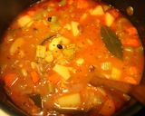 お豆と野菜の具沢山＊トマトスープ作り方8写真