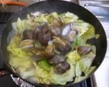 パパのアサリ＆キャベツ②作り方4写真