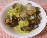 パパのアサリ＆キャベツ②作り方5写真