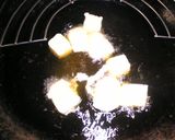 揚げ餅の甘酢あんかけ作り方2写真
