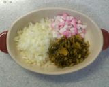 実家の味☆高菜チャーハン作り方1写真