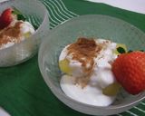 リンゴのコンポート✿ヨーグルトのせ作り方3写真