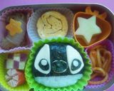 キャラ弁☆簡単スティッチ♪作り方7写真