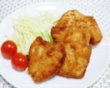 *鶏むね肉DE簡単柔らか～♪チキンカツ*作り方5写真