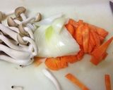 合い挽きでプルコギ風！作り方1写真