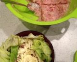 キャベツとひき肉のミルフィーユ作り方5写真