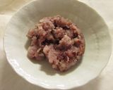 鯵のなめろう(酒かすアレンジ有）作り方2写真