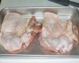 鶏モモ肉の素焼き作り方1写真