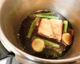 【圧力鍋】口の中でとけるんです、豚角煮！作り方4写真