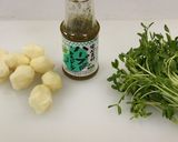 キクイモと豆苗のサラダ作り方2写真