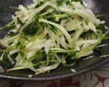 キクイモと豆苗のサラダ作り方7写真