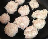 簡単ヘルシー和風ハンバーグ With豆腐作り方2写真