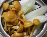 なめこと白ネギだけのお鍋作り方1写真