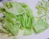 菜の花とキャベツの簡単☆和風スパ作り方2写真