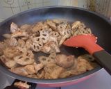 鶏とレンコンのオイスターソース炒め作り方4写真