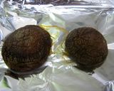 春菊と椎茸のサッパリ和え作り方2写真