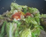 春キャベツの豚バラ味噌炒め作り方8写真