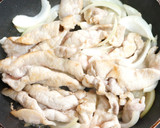 豚肉と玉ねぎの生姜焼き作り方2写真