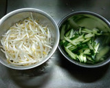 すし酢で簡単もやしときゅうりの酢の物作り方1写真