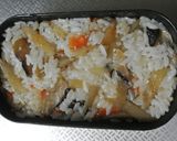 筑前煮リメイクで炊かない炊き込みごはん作り方4写真