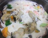 牡蠣とサーモンときのこのクリームパスタ♡作り方13写真